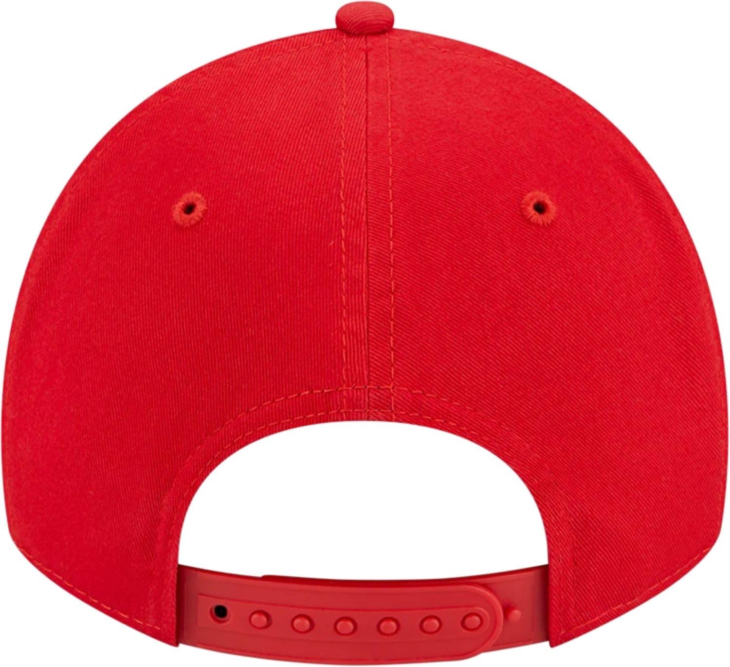 New Era NBA Toronto Raptors 9TWENTY Script Adjustable Red Curved Brim Hat