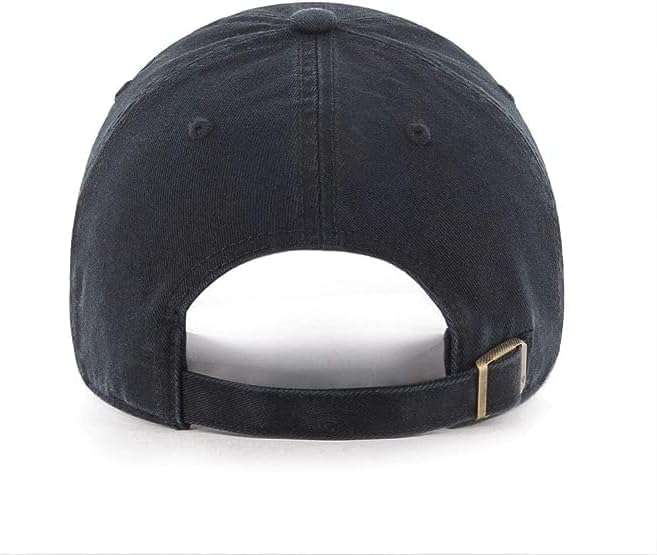 47 Clean Up NFL Pittsburgh Steelers Black on Black Adjustable Hat