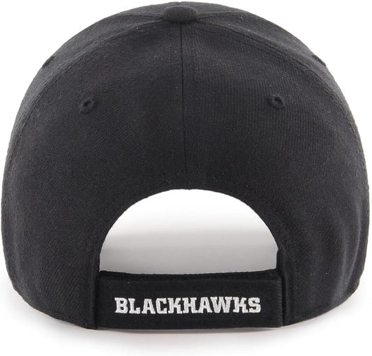 47 NHL Team Color Alternate Primary Logo MVP Adjustable Cap Hat, Adult One Size Fits All