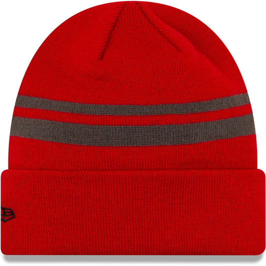 New Era Men's Red Tampa Bay Buccaneers Cuffed Knit Hat