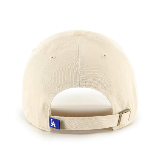 Los Angeles Dodgers MLB '47 Clean Up Hat - Natural - Black Logo