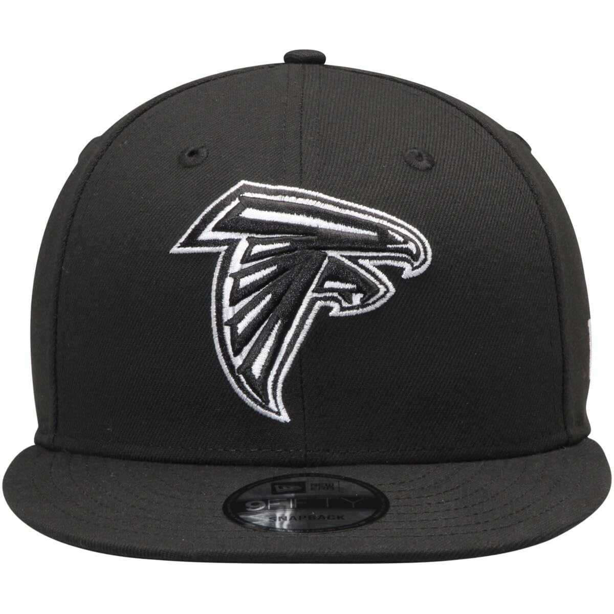 New Era NFL 9FIFTY Black/White Adjustable Snapback Hat Cap One Size Fits All