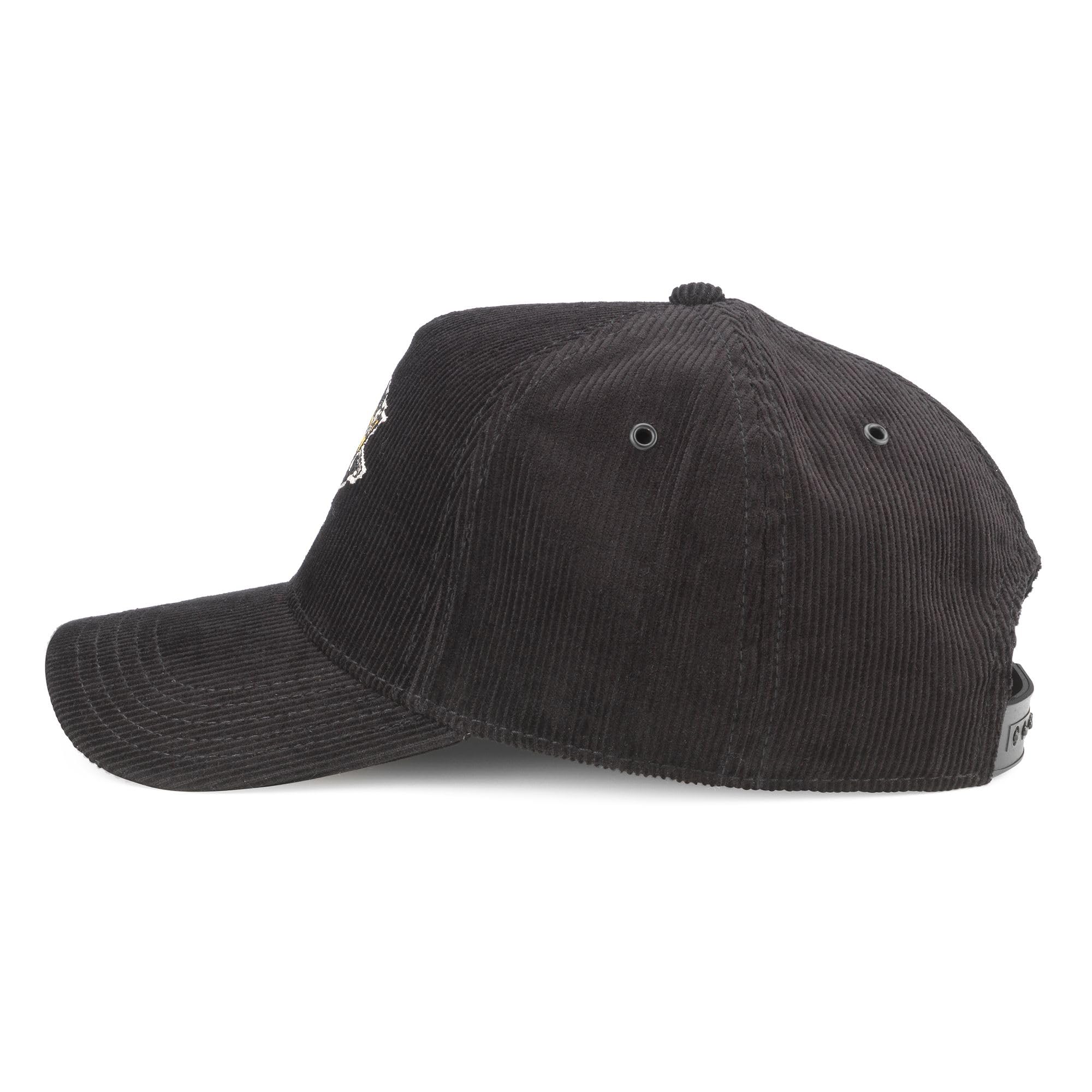 AMERICAN NEEDLE National Hockey League NHL Corduroy Valin Adjustable Snapback Baseball Hat