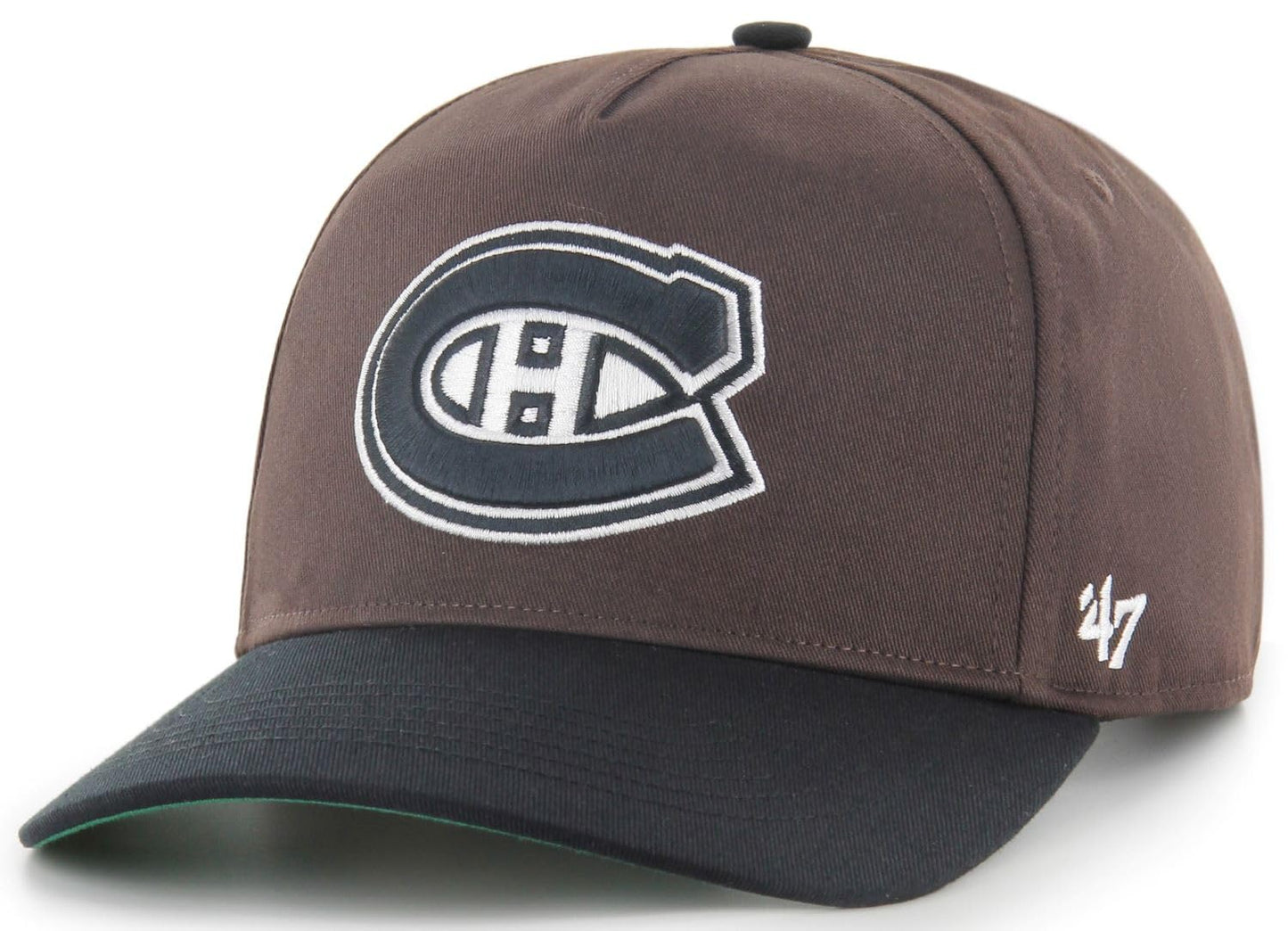 47 Hitch Sure Shot NHL Montreal Snapback Hat - Dark Chocolate