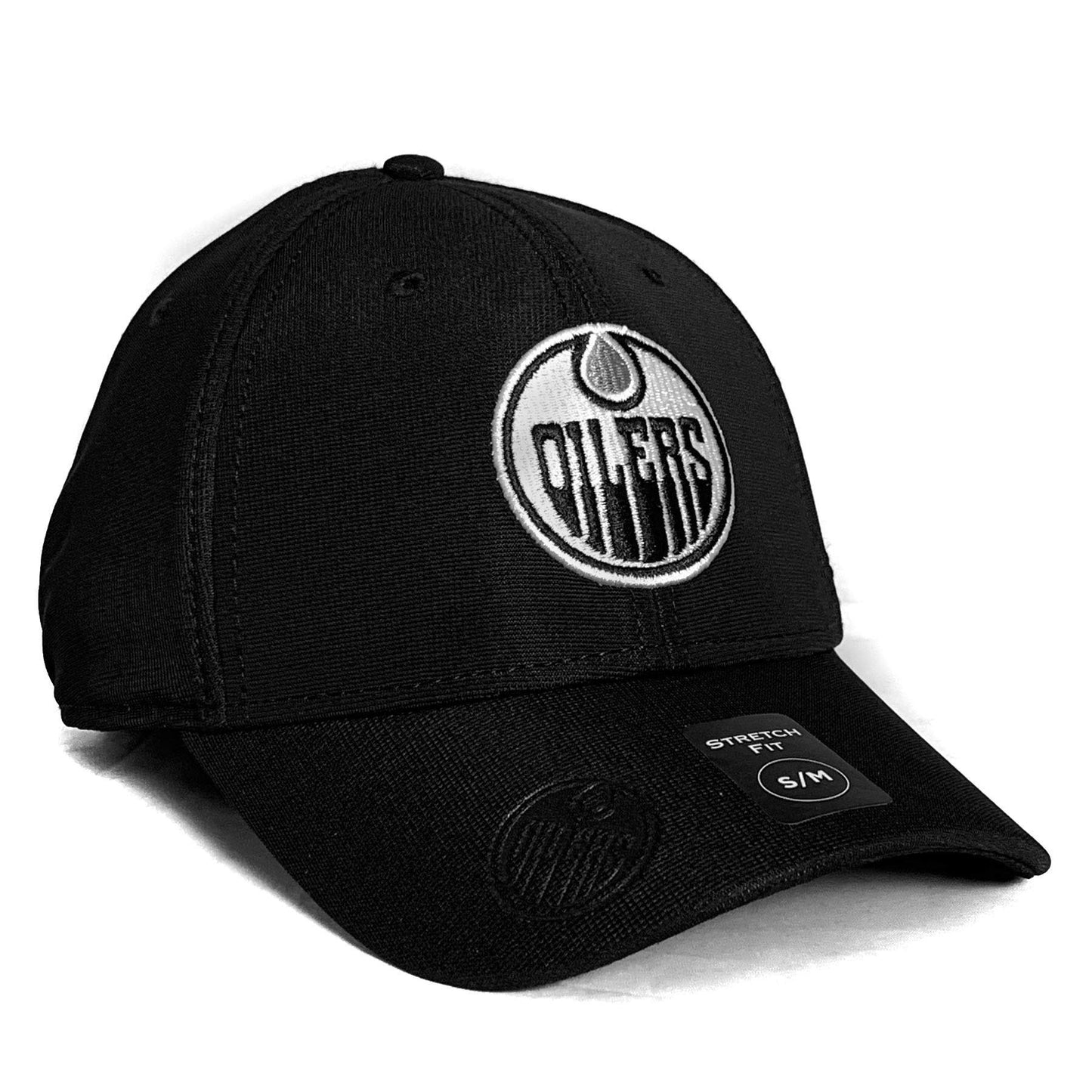 American Needle NHL Edmonton Oilers E-Boss Platinum Fit L/XL