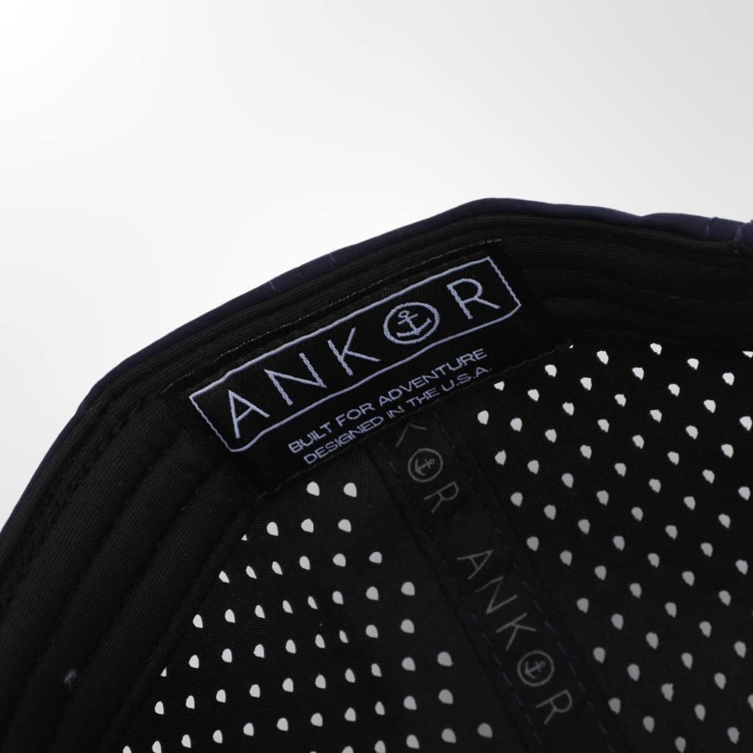 ANKOR Ultra Performance Water-Resistant UPF 50 Baseball Hat | Golf | Boat | Beach | Lake | Workout | Everyday | Men and Women
