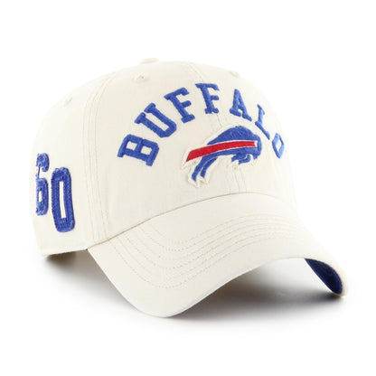 47 NFL Buffalo Bills Clubhouse Faber Clean Up Cap Beige