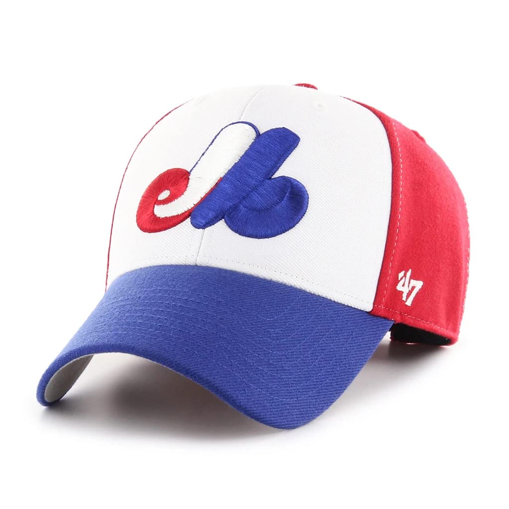 Montreal Expos Cooperstown MVP Tri-Color Cap - Size One-Size