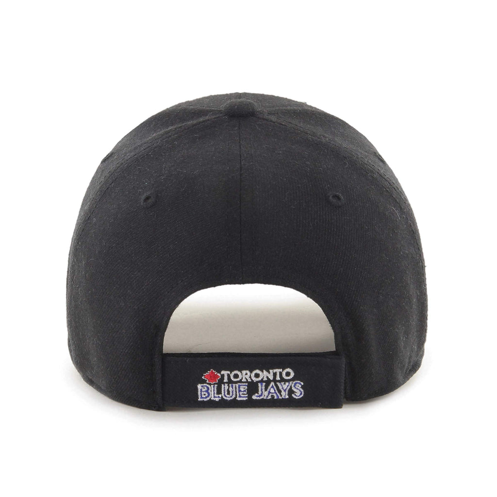 47 Men's Toronto Blue Jays Black MVP Adjustable Hat - One Size