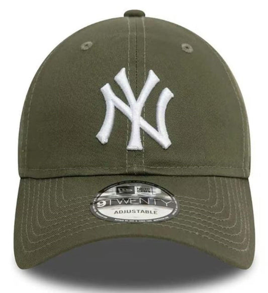New Era MLB New York Yankees 9TWENTY Adjustable Hat - Olive