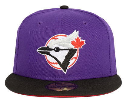 New Era 59FIFTY MLB Toronto Blue Jays World Series 1992 Fitted Hat - True Purple/Black