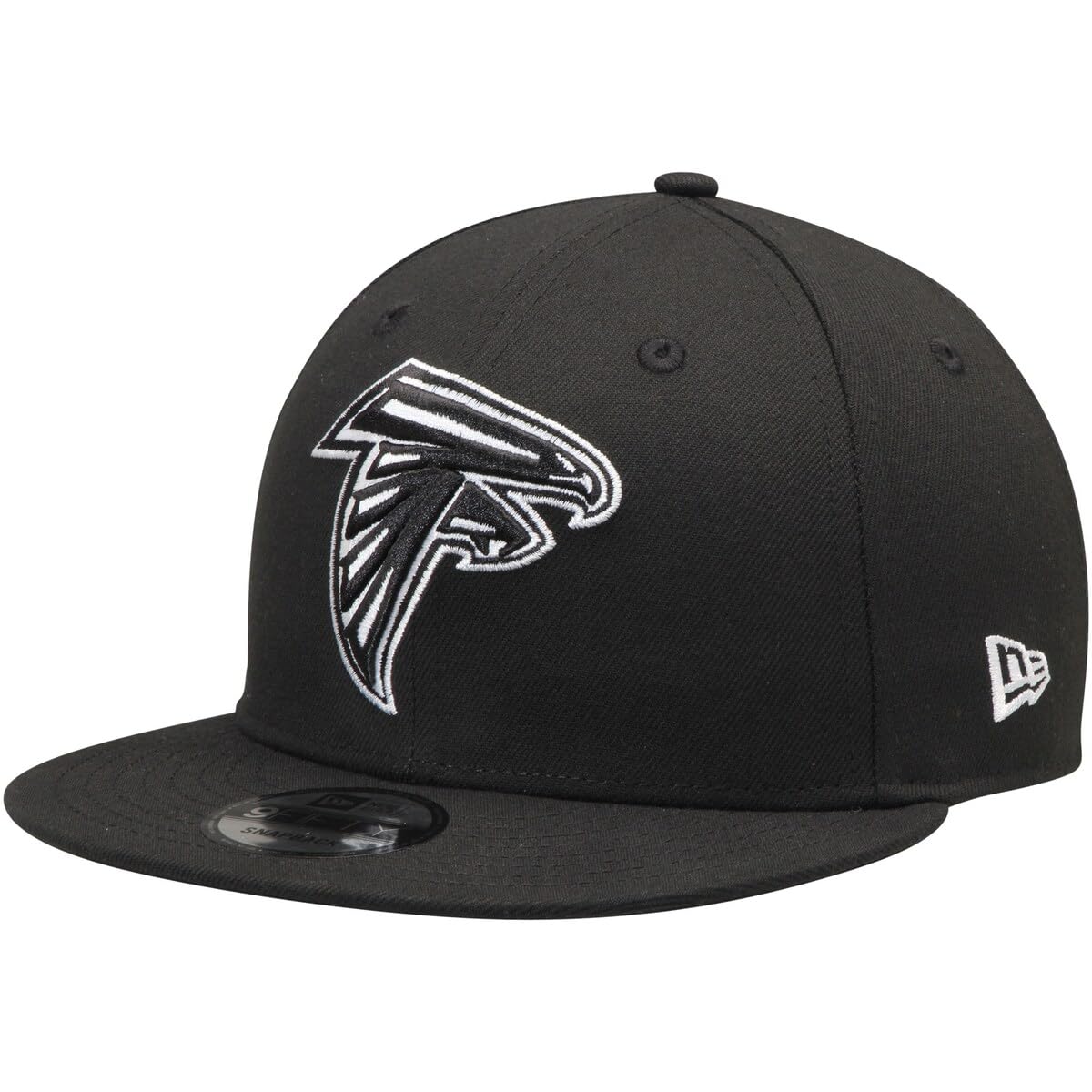 New Era NFL 9FIFTY Black/White Adjustable Snapback Hat Cap One Size Fits All