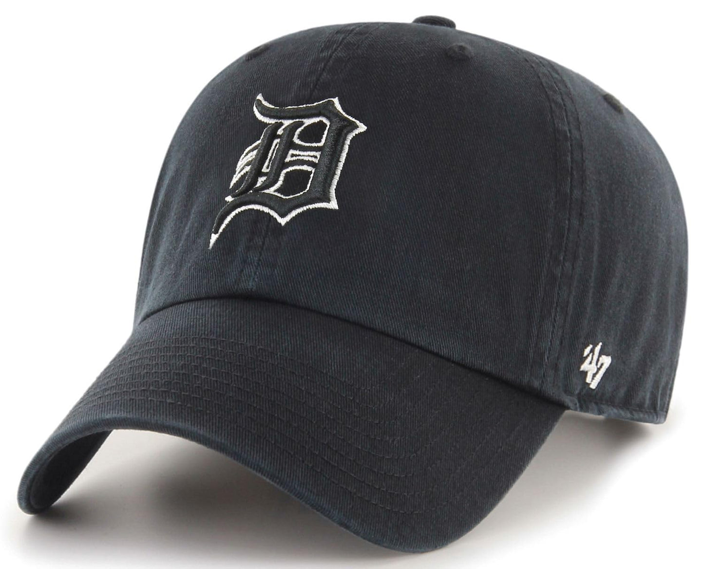 47 Clean Up MLB Detroit Adjustable Hat - Black/White