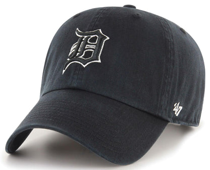 47 Clean Up MLB Detroit Adjustable Hat - Black/White