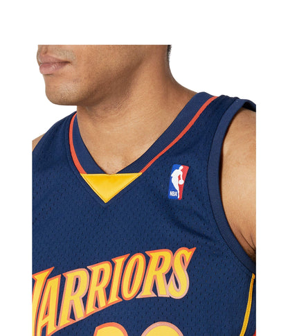 Mitchell & Ness Stephen Curry Golden State Warriors NBA Throwback Jersey - Navy 2009-2010