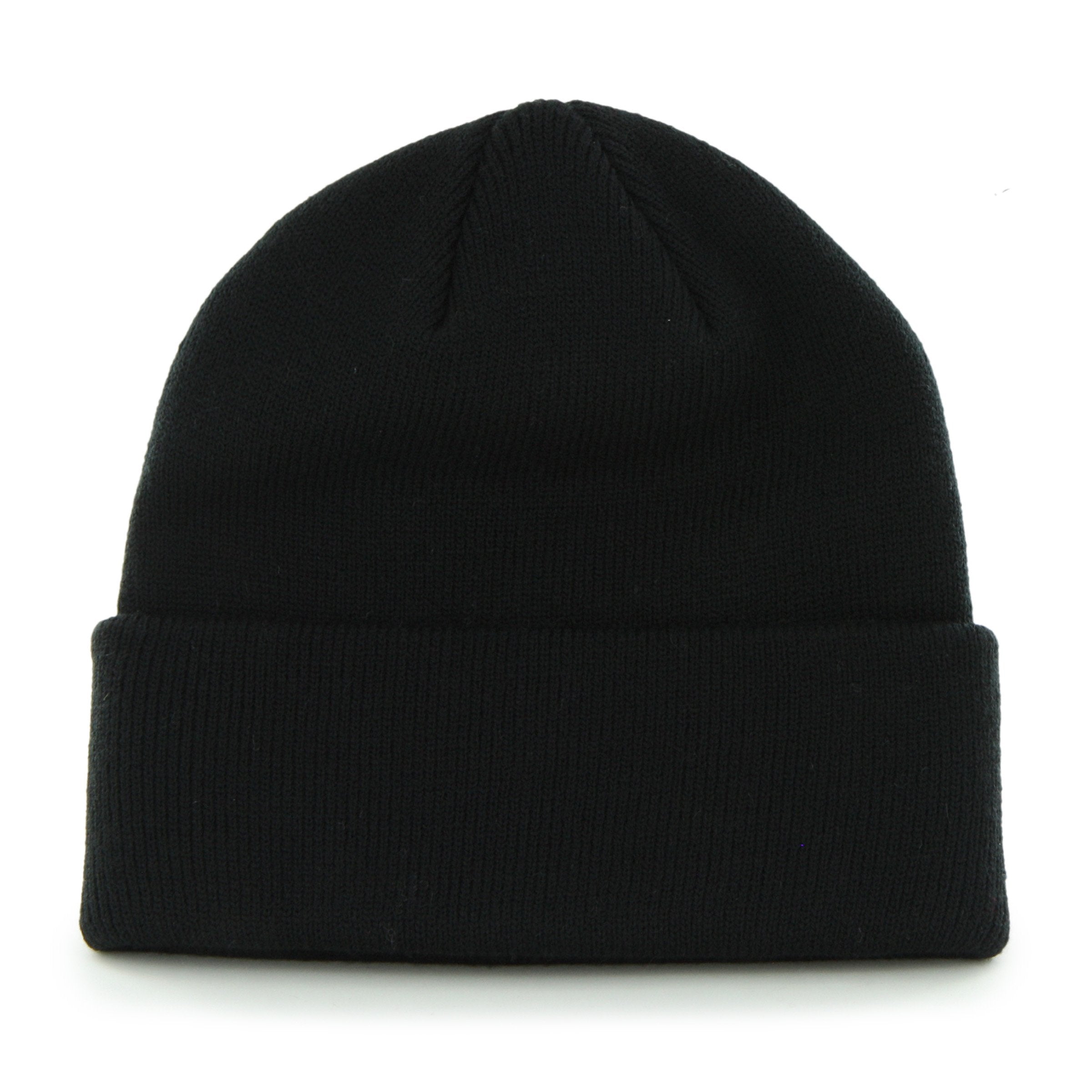 47 Las Vegas Golden Knights Black Cuffed Beanie Hat - NHL LV Cuff Winter Knit Toque Cap