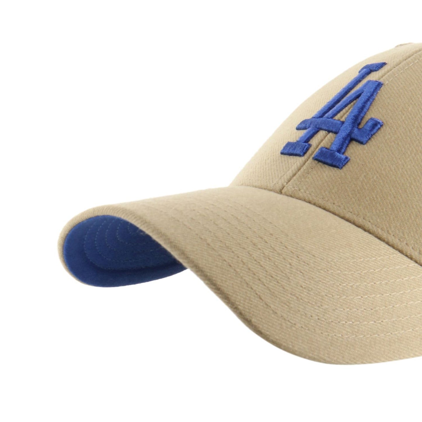 47 MLB MVP Los Angeles Sure Shot Snapback Hat - Khaki