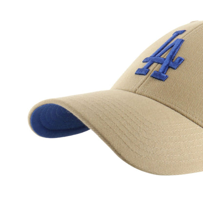 47 MLB MVP Los Angeles Sure Shot Snapback Hat - Khaki