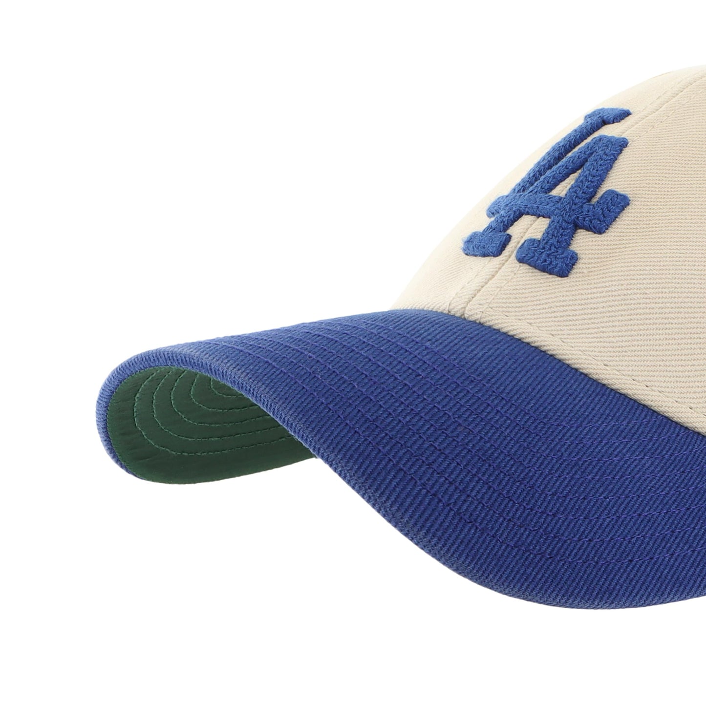 47 MLB Los Angeles Fairfield MVP Adjustable Snapback Hat - Cream/Royal