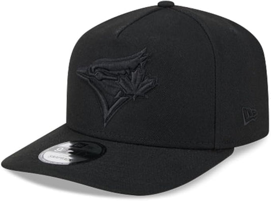 New Era MLB Toronto Blue Jays Baseball Cap, 9Forty A-Frame Snapback, Black