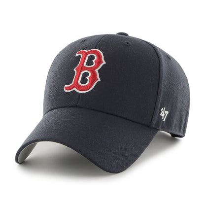 '47 Boston Red Sox Navy MLB Sure Shot Most Value P. Snapback Cap