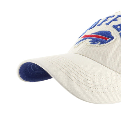 47 NFL Buffalo Bills Clubhouse Faber Clean Up Cap Beige