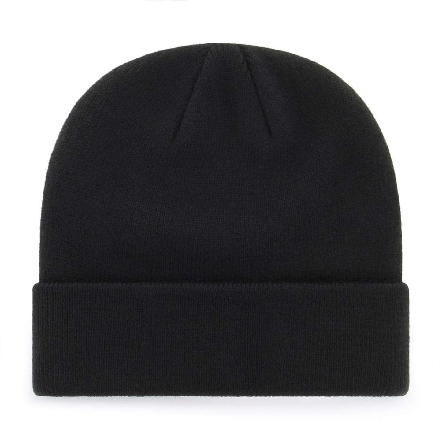 47 Brand Classics Blank Cuffed Toque Knit Hat - Black