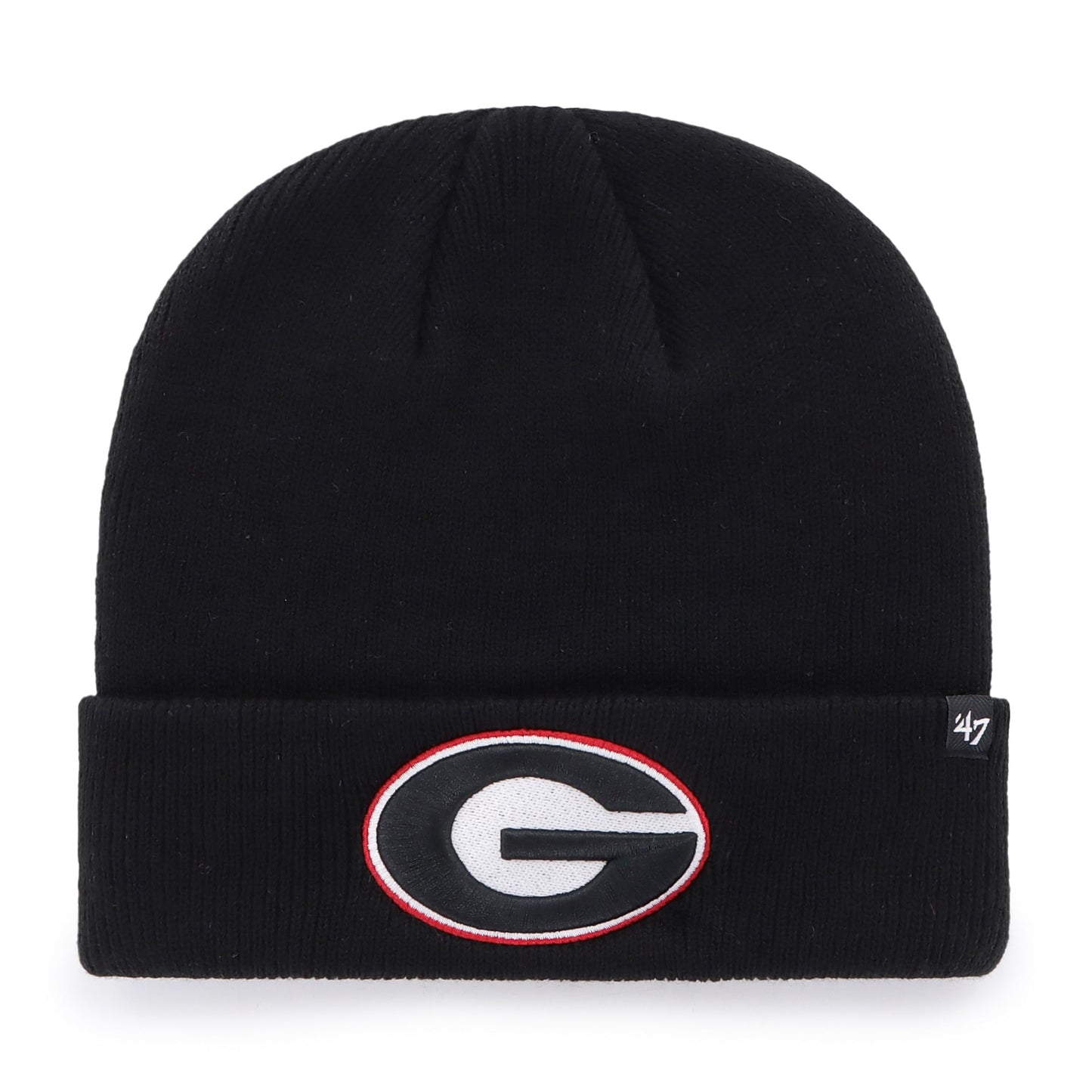 47 Brand Georgia Bulldogs Knit Beanie, Black, Black, One Size