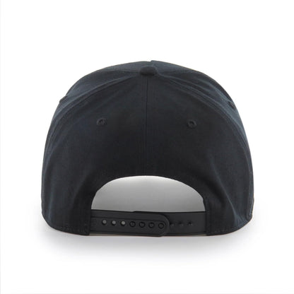 47 New York Yankees Sure Shot MVP DT Deluxe Sidepatch Adjustable Snapback Hat - Black/Gold