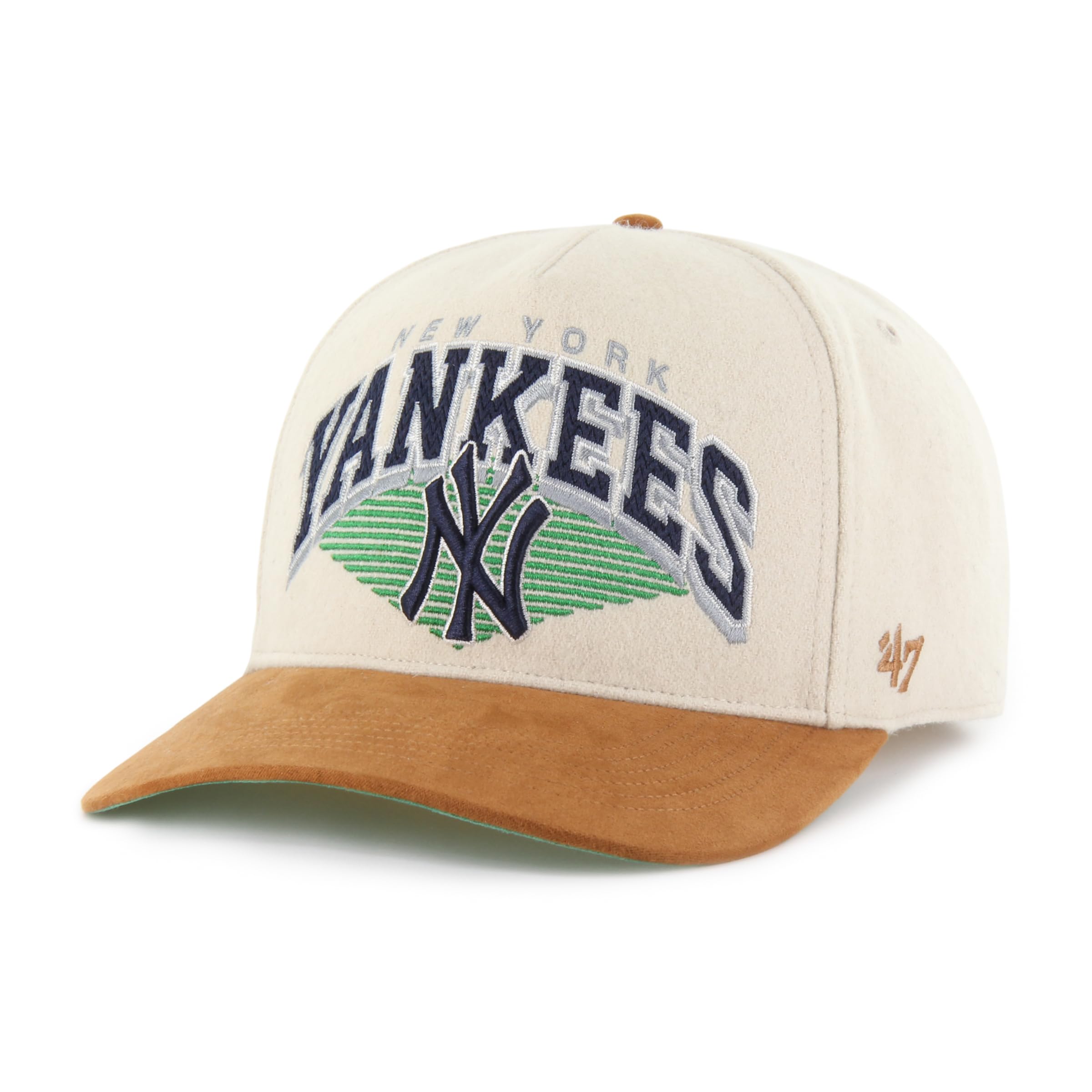 47 MLB New York Pomona Wool Rope Hitch Adjustable Hat - Beige