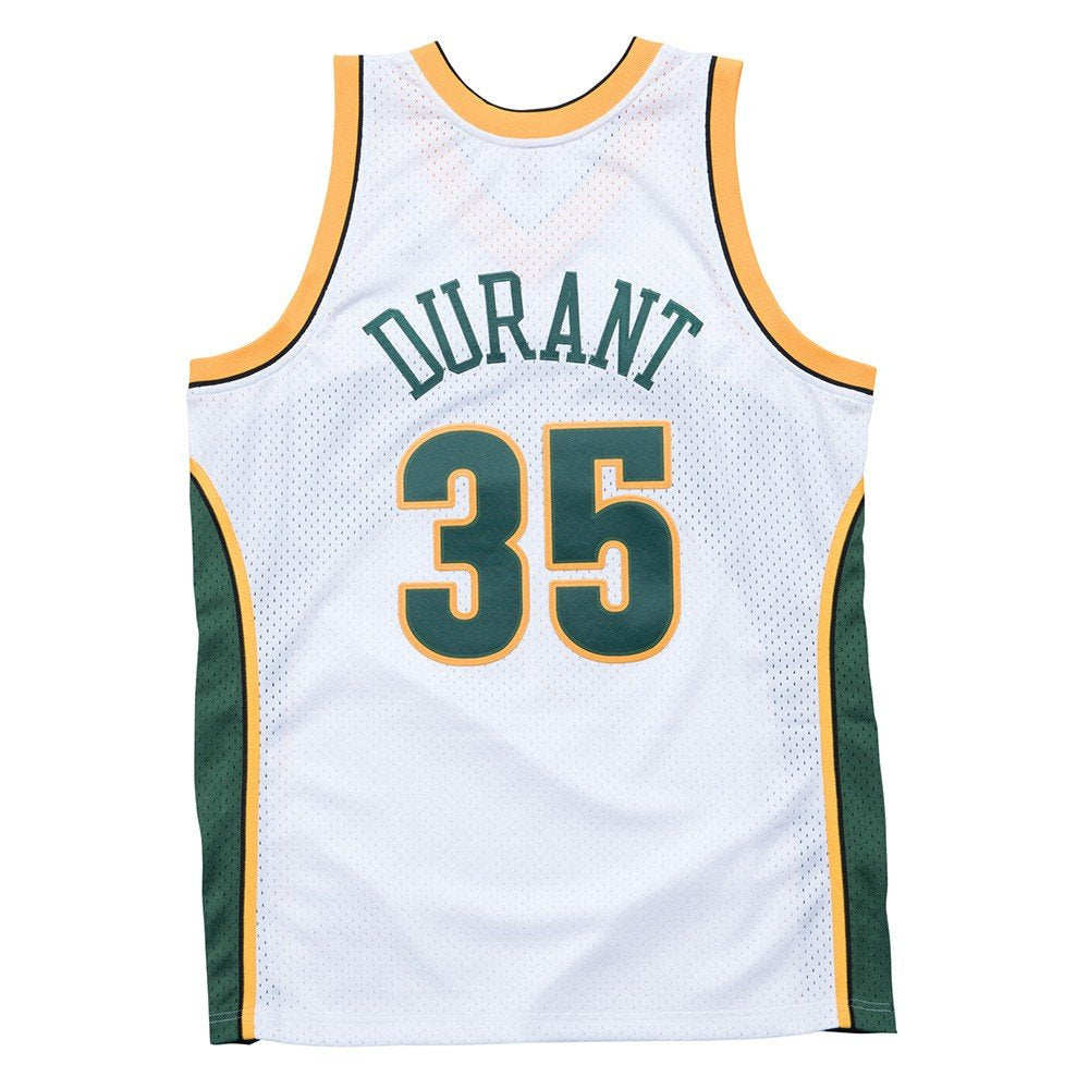 Mitchell & Ness Kevin Durant Seattle Supersonics NBA Throwback Jersey White