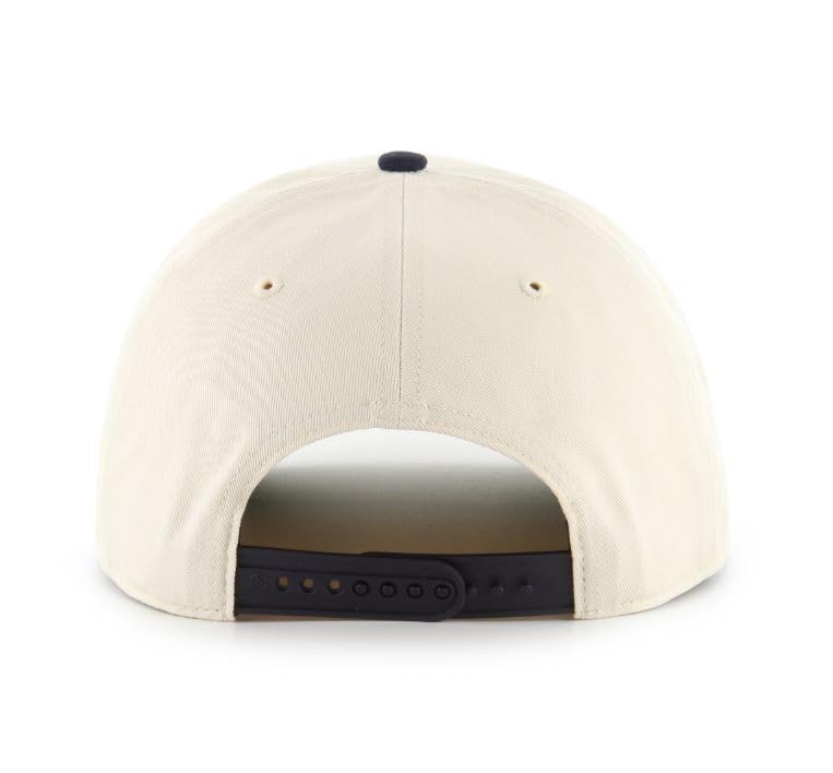 47 NHL Montreal Natural Rope TT Hitch Adjustable Snapback Hat - Beige/Navy