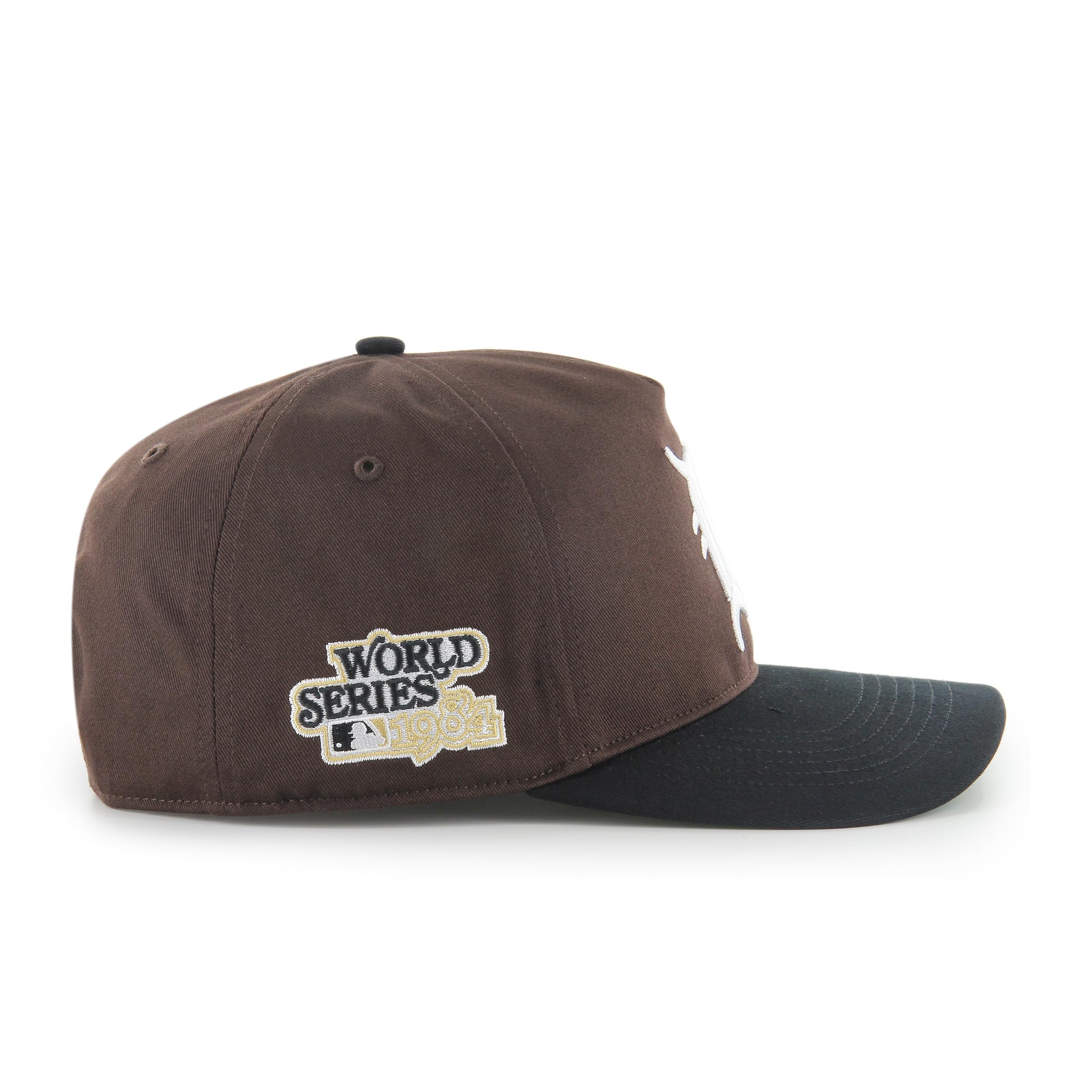 47 MLB Detroit Dark Chocolate Sure Shot TT Hitch Adjustable Snapback Hat