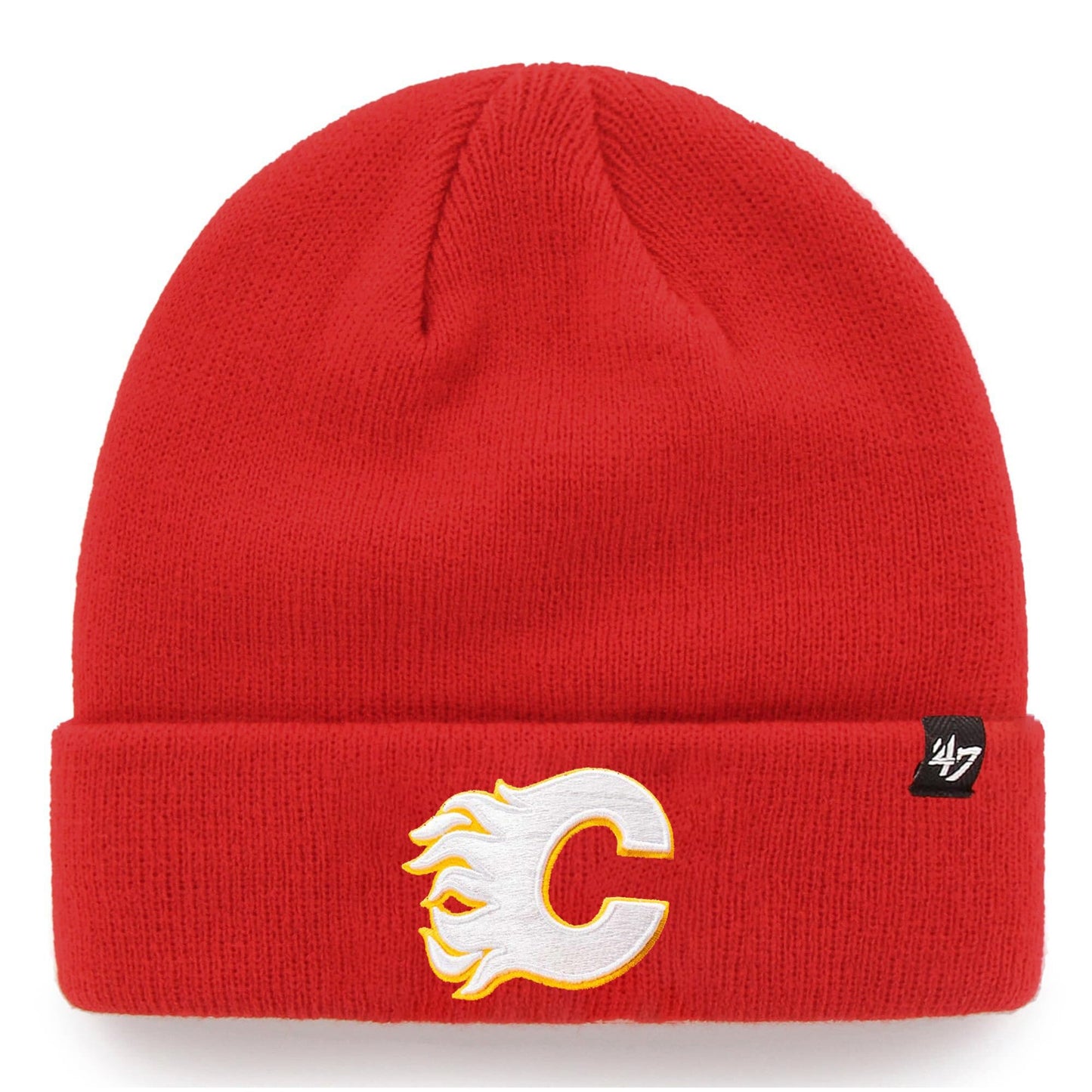 47 NHL Unisex-Adult Primary Logo Cuffed Knit Beanie Hat Cold Weather Hat, One Size