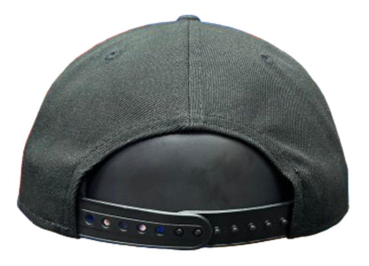 New Era 9FORTY MLB Toronto Blue Jays Stretch Snap Adjustable Hat -Black w/Red Leaf