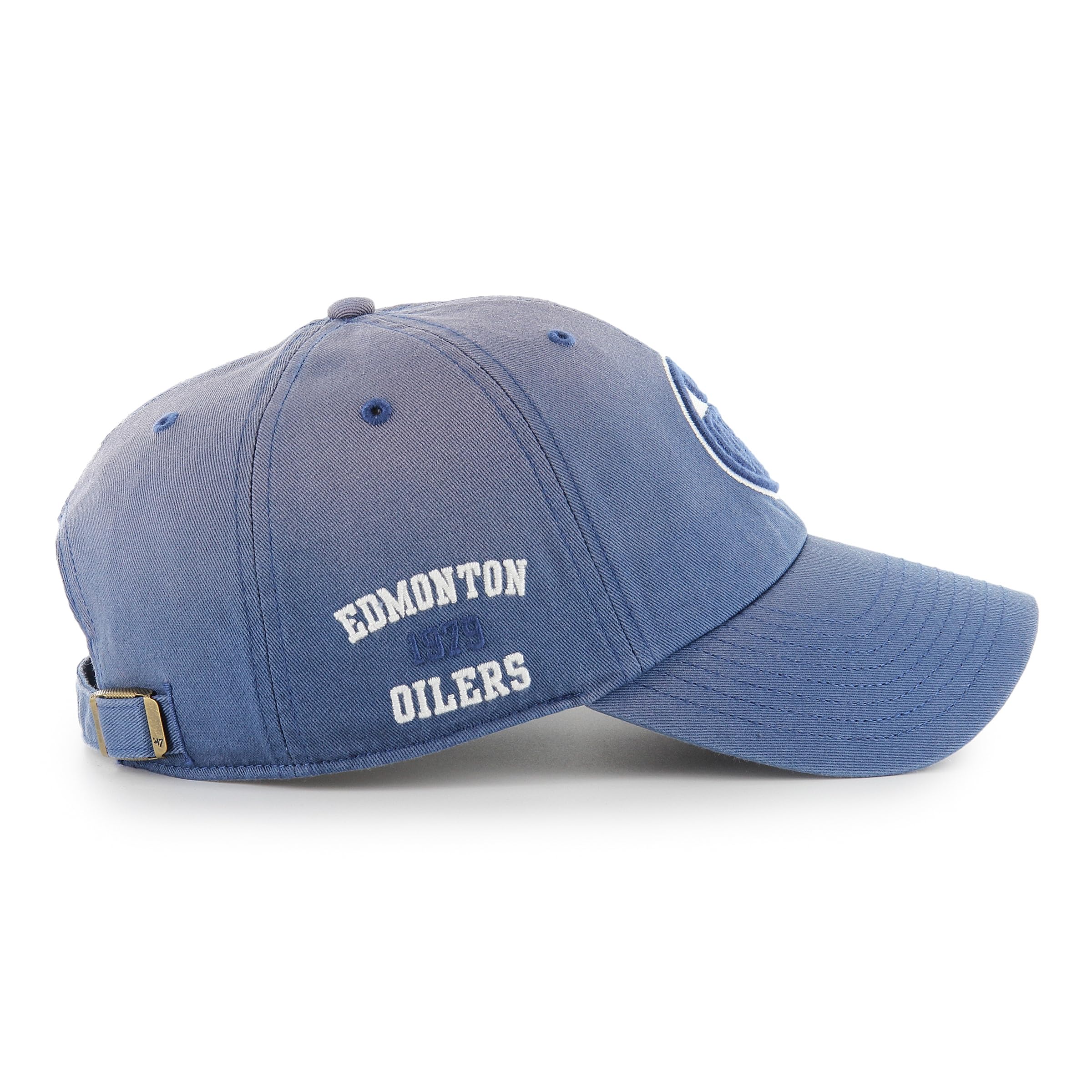 47 NHL Edmonton Truro Clean Up Adjustable Hat - Blue