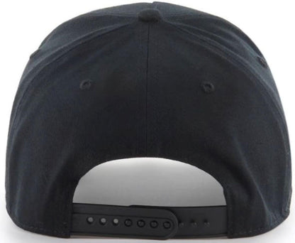 47 MVP Sure Shot Hitch Vintage Stanley Cup 1989 Side Patch Snapback - Black and Gold