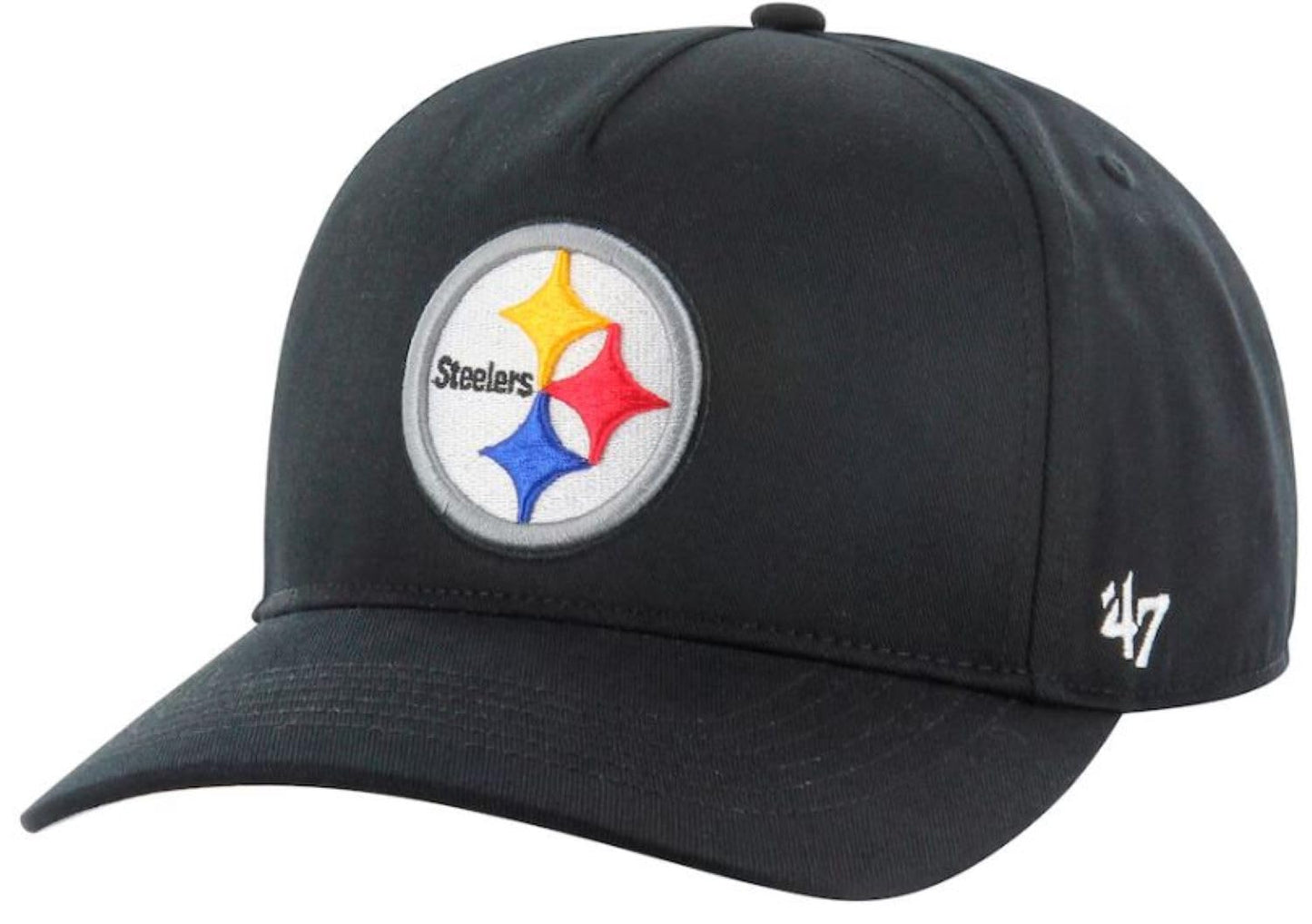 47 NFL Pittsburgh Hitch RF Adjustable Snapback Hat -Black