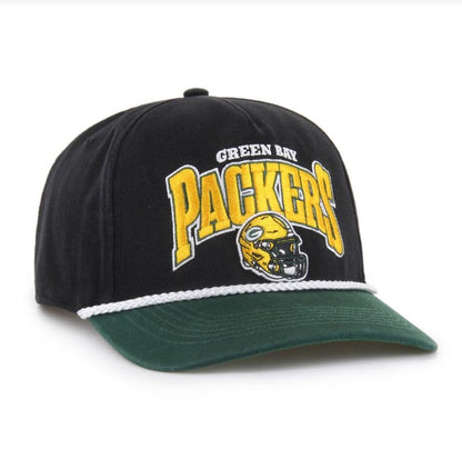47 NFL Green Bay Palermo Hitch RF Adjustable Snapback Hat - Black/Yellow