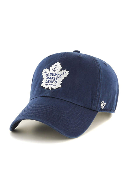'47 Brand NHL Toronto Maple Leafs Clean Up Cap - Light Navy
