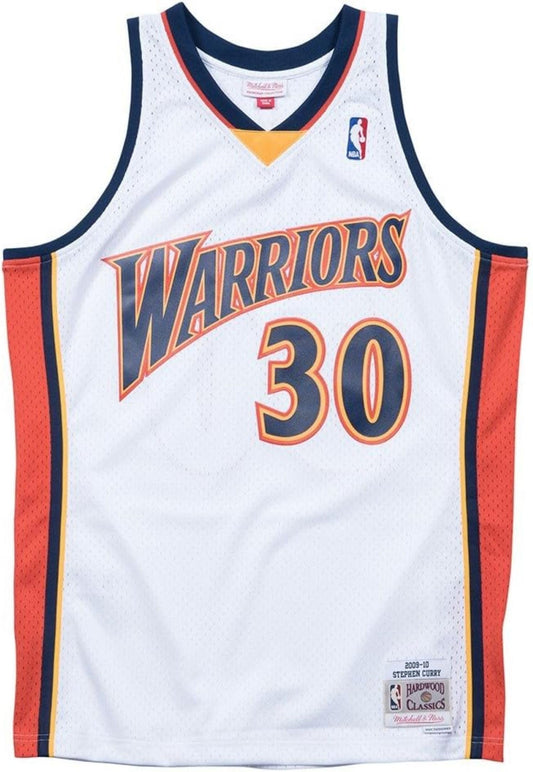 Mitchell & Ness Stephen Curry Golden State Warriors NBA Throwback Jersey White
