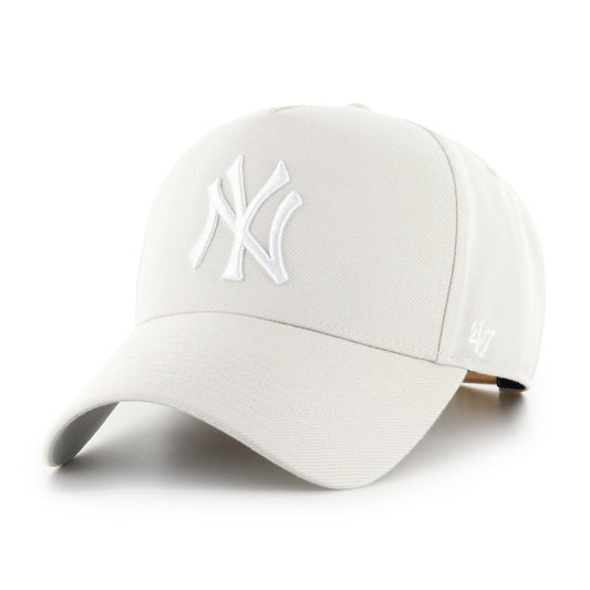 47 MLB New York Offside Ballpark Adjustable Snapback Hat - Ghost