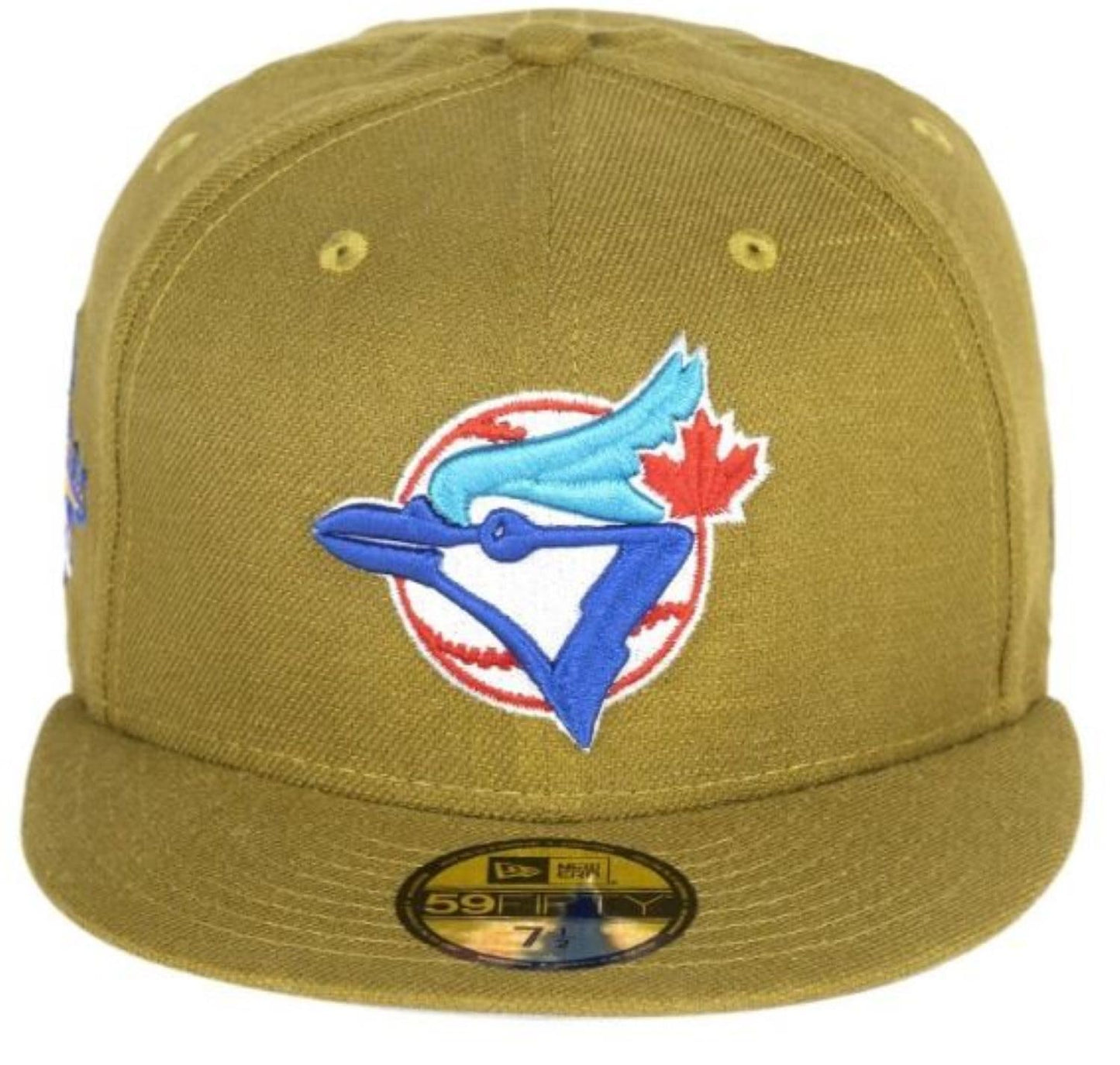 New Era MLB Toronto Blue Jays 1993 World Series 59FIFTY Hemp Fitted Hat - Olive