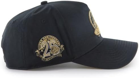 47 NHL Vancouver Deluxe MVP DT Adjustable Snapback Hat - Black/Gold