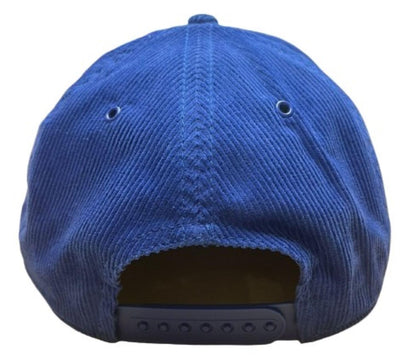 American Needle NHL Edmonton Oilers Corduroy Valin Adjustable Snapback Hat - Blue