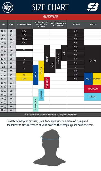 Calgary Stampeders CFL '47 Clean Up Hat - Red - One Size