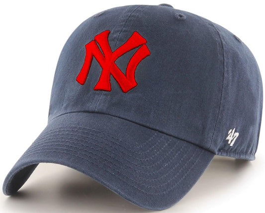 47 Clean Up MLB New York Yankees Cooperstown Adjustable Hat - Navy