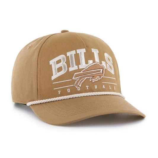 47 Hitch NFL Buffalo Bills Roscoe Rope Snapback Hat - Brown