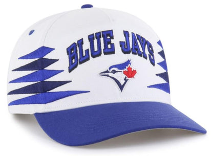 47 MLB Hitch Toronto Diamond Snapback Hat - White/Blue