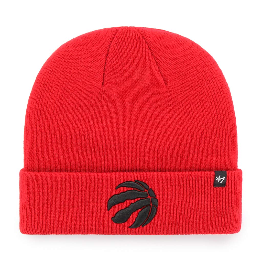 '47 Men NBA Raised Cuff Knit Toronto Raptors/Alternate One Size Fits All